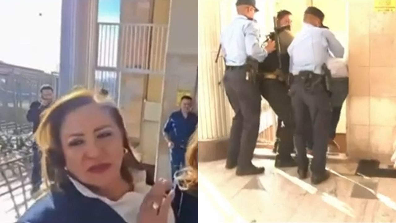 Video captó momento en que le lanzan artefacto explosivo a diputada opositora en el CN