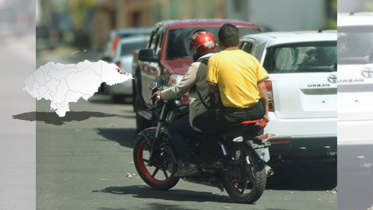 ¿En qué zonas de Honduras sigue prohibición de dos hombres en motocicleta?