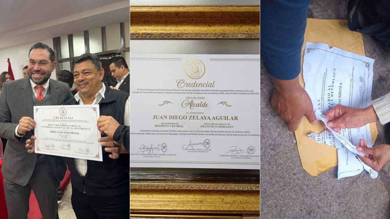 CNE entrega credenciales a nuevas autoridades en medio de agresiones de colectivos