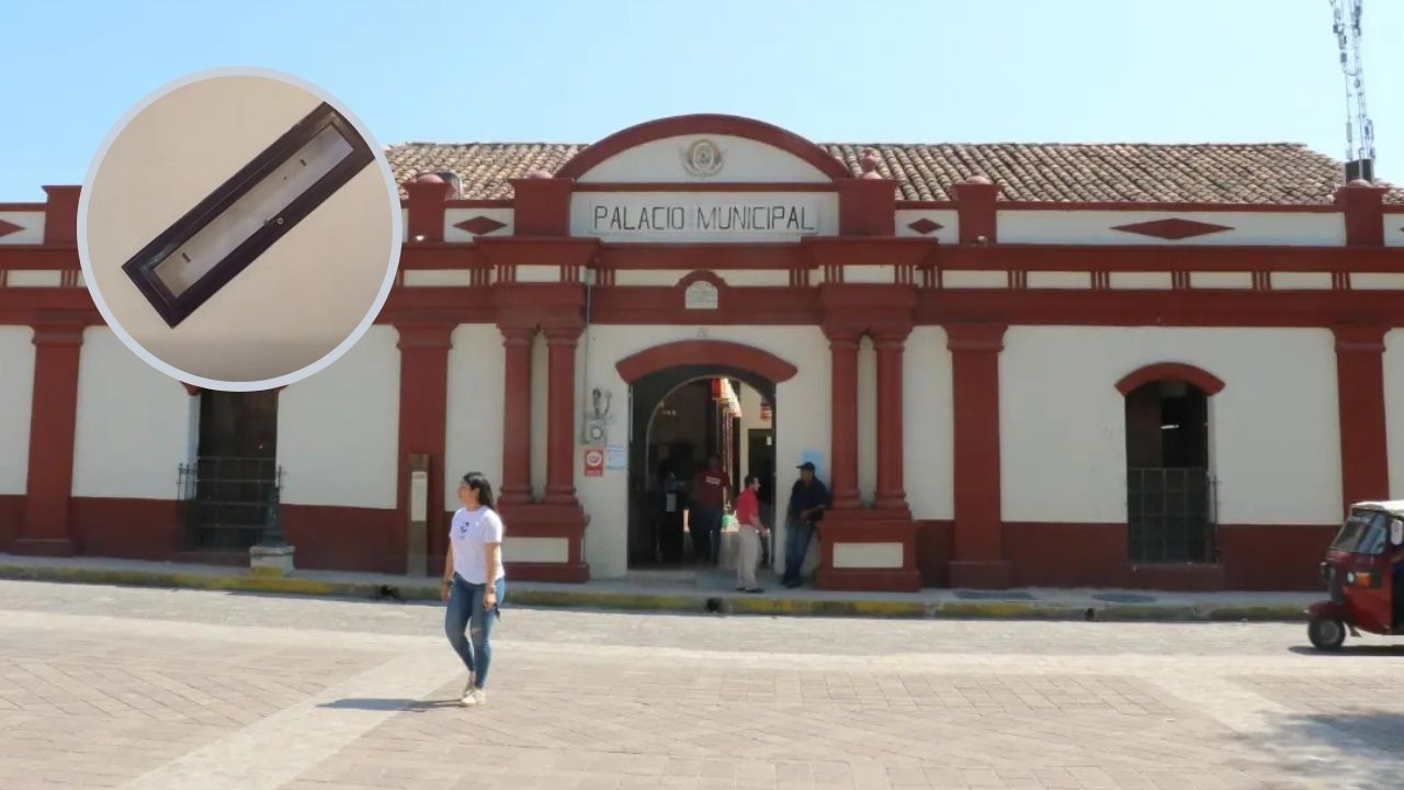 Aparece fusil robado en municipalidad de Gracias, Lempira, con mensaje intimidatorio