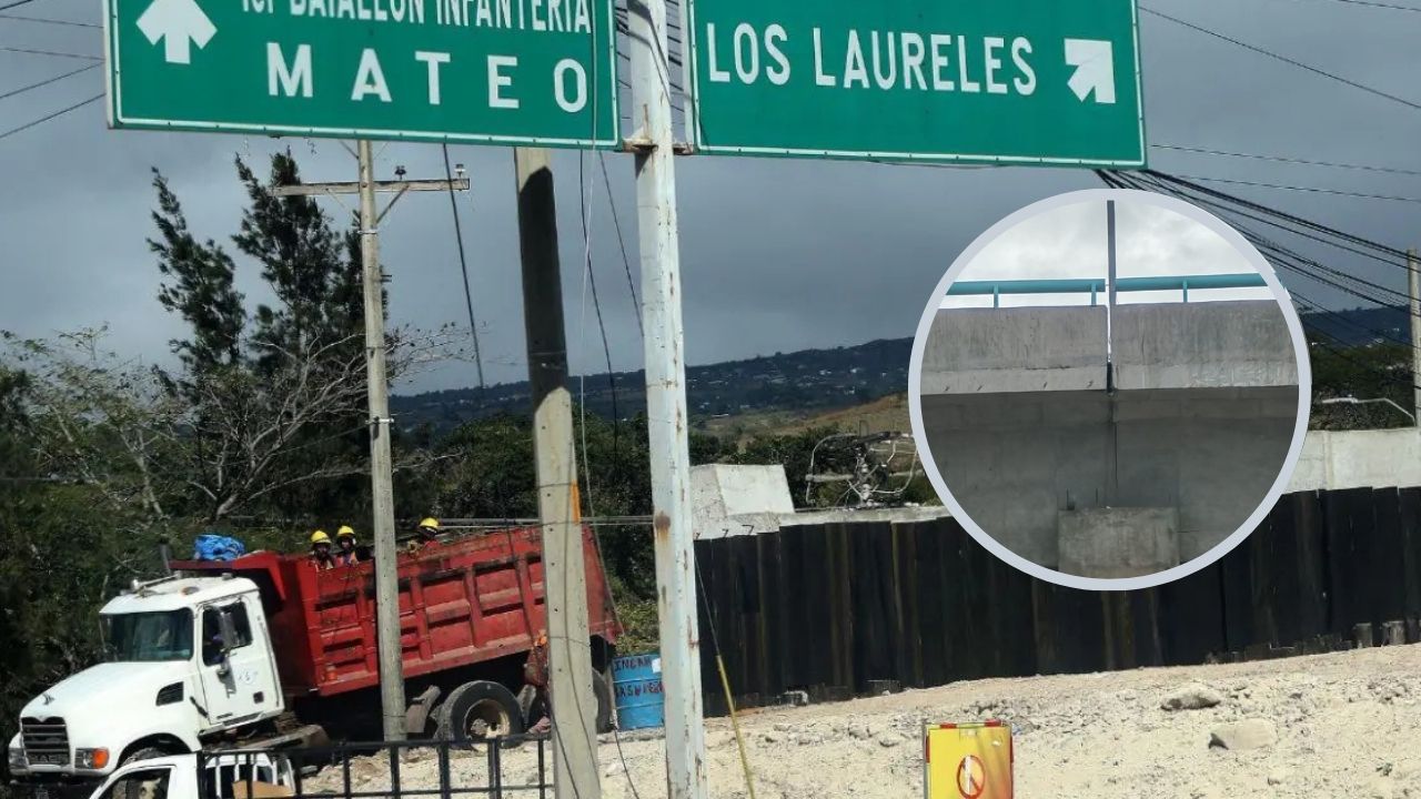 Imagen de Aclaran sobre grieta estructural en el puente a desnivel de Mateo tras alarma ciudadana