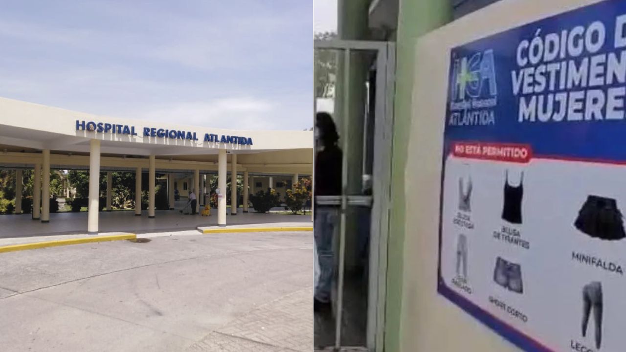 ¿Hospital de Atlántida prohíbe el ingreso de pacientes por su ropa? Esto aclaran