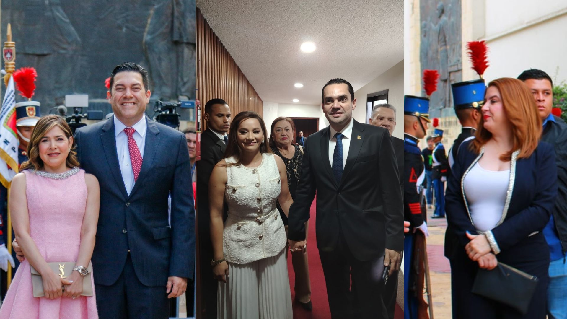 Galería: Así lucieron figuras políticas en la toma de posesión de Nasry Asfura 2026
