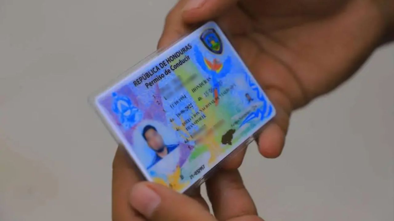 Impresión de licencia de conducir ya está disponible en Honduras: así puede obtenerla