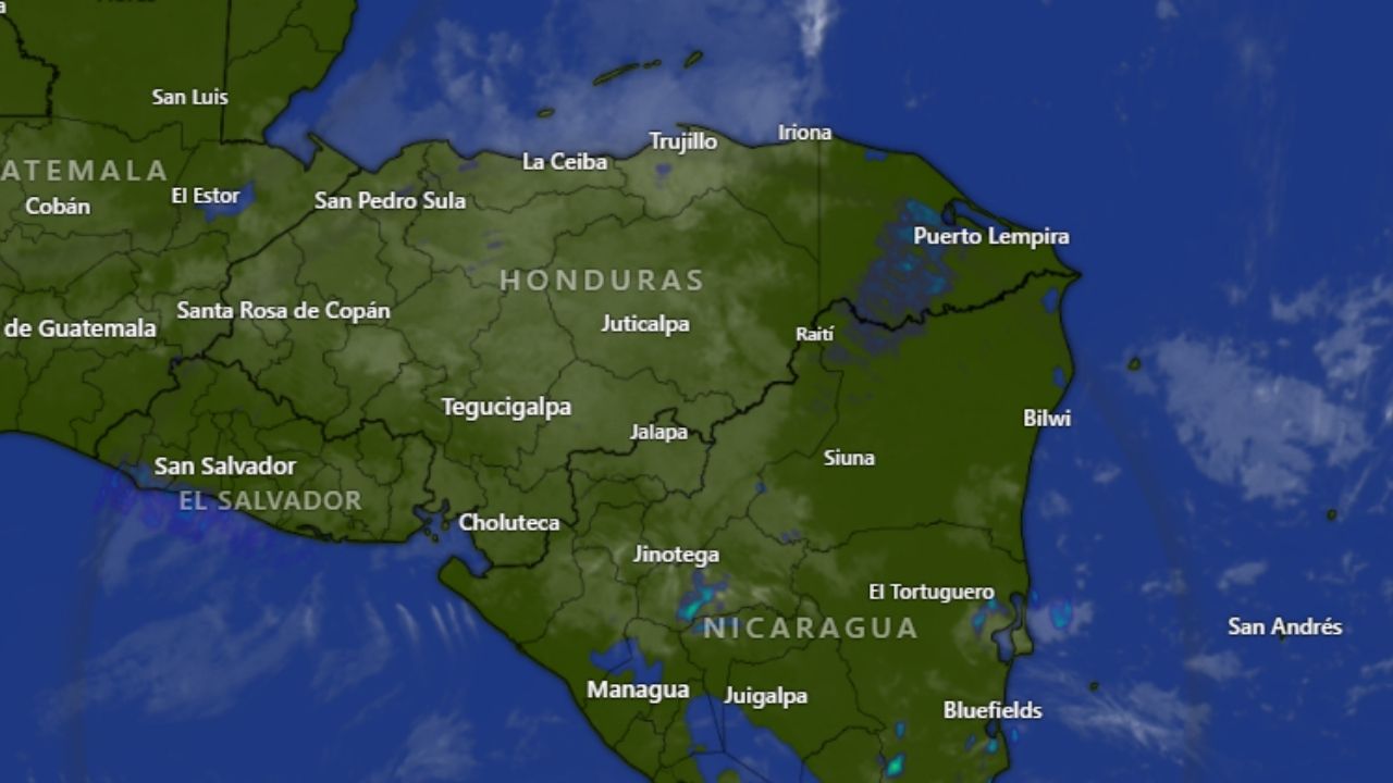 ¿Hasta cuándo estará masa de aire frío sobre Honduras, según Cenaos?