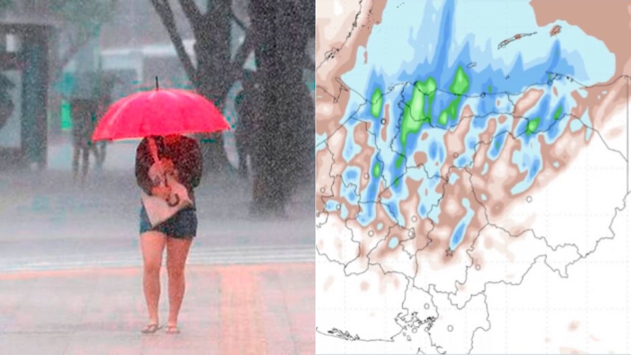Anuncian masa de aire frío 'más fuerte' que dejará lluvias en Honduras en estas fechas