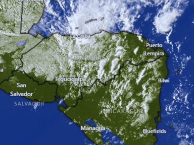 Temperaturas de hasta 8 grados y más lluvias prevén por masa de aire frío en Honduras