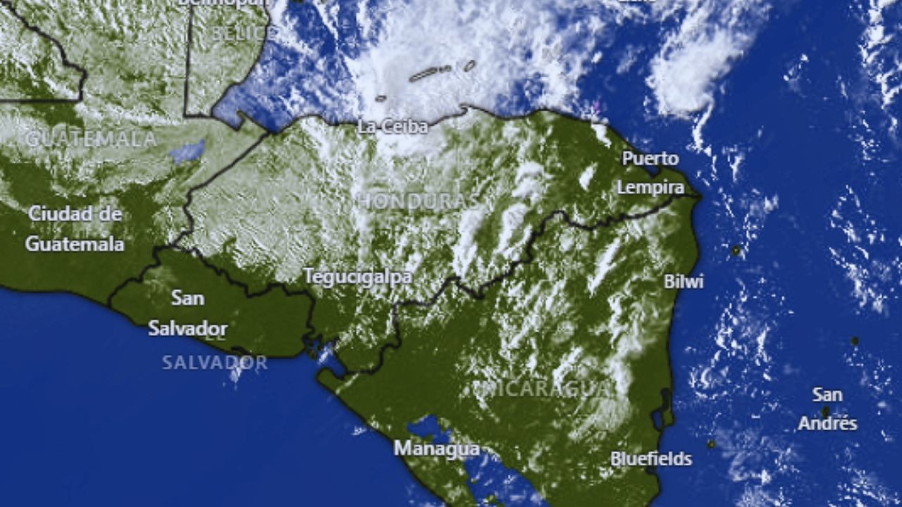 Temperatura de hasta 8 grados y más lluvias prevén por masa de aire frío en Honduras