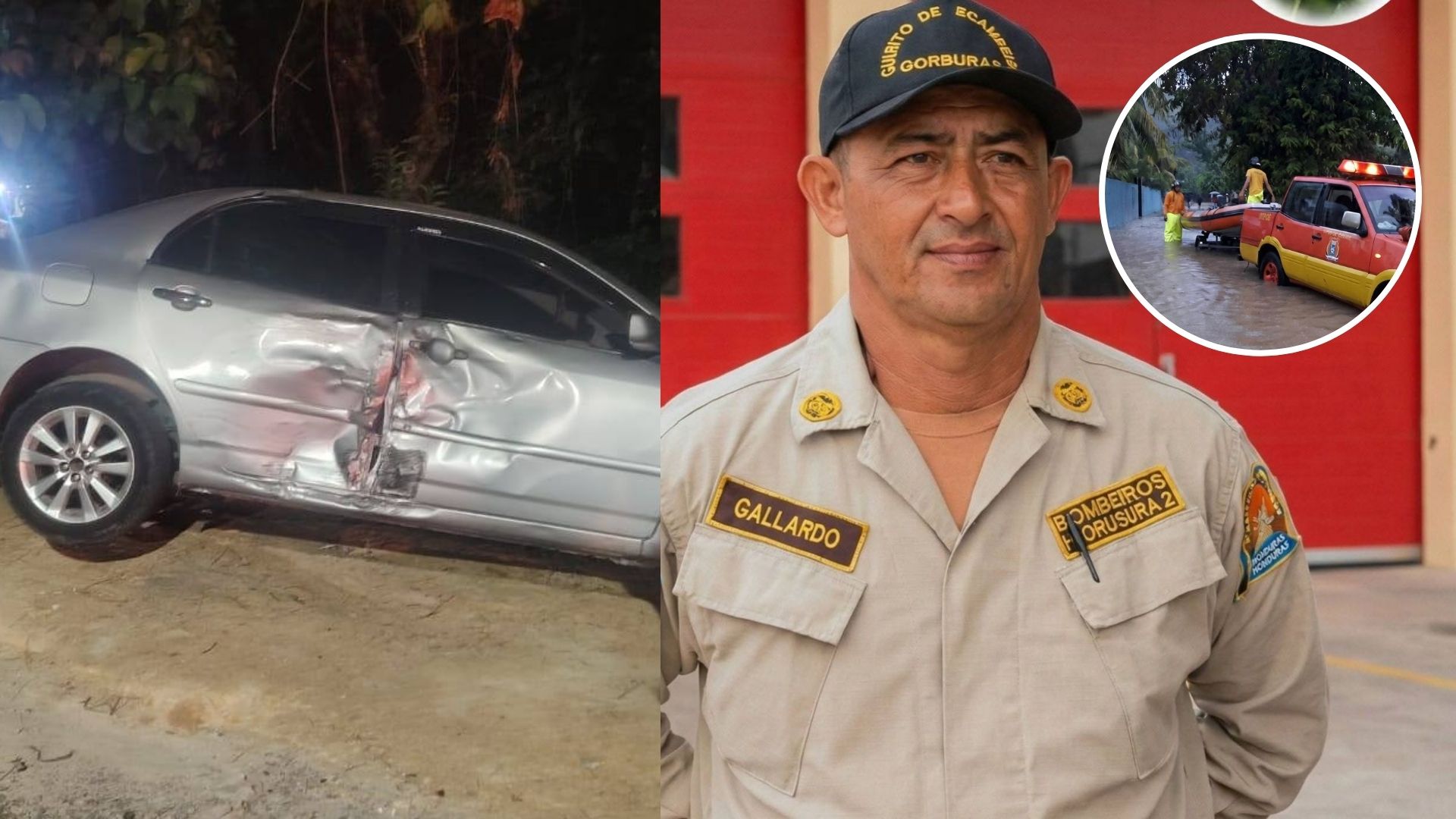 'Se fue un héroe':  Geovany Gallardo, el bombero que murió en accidente en la CA-13