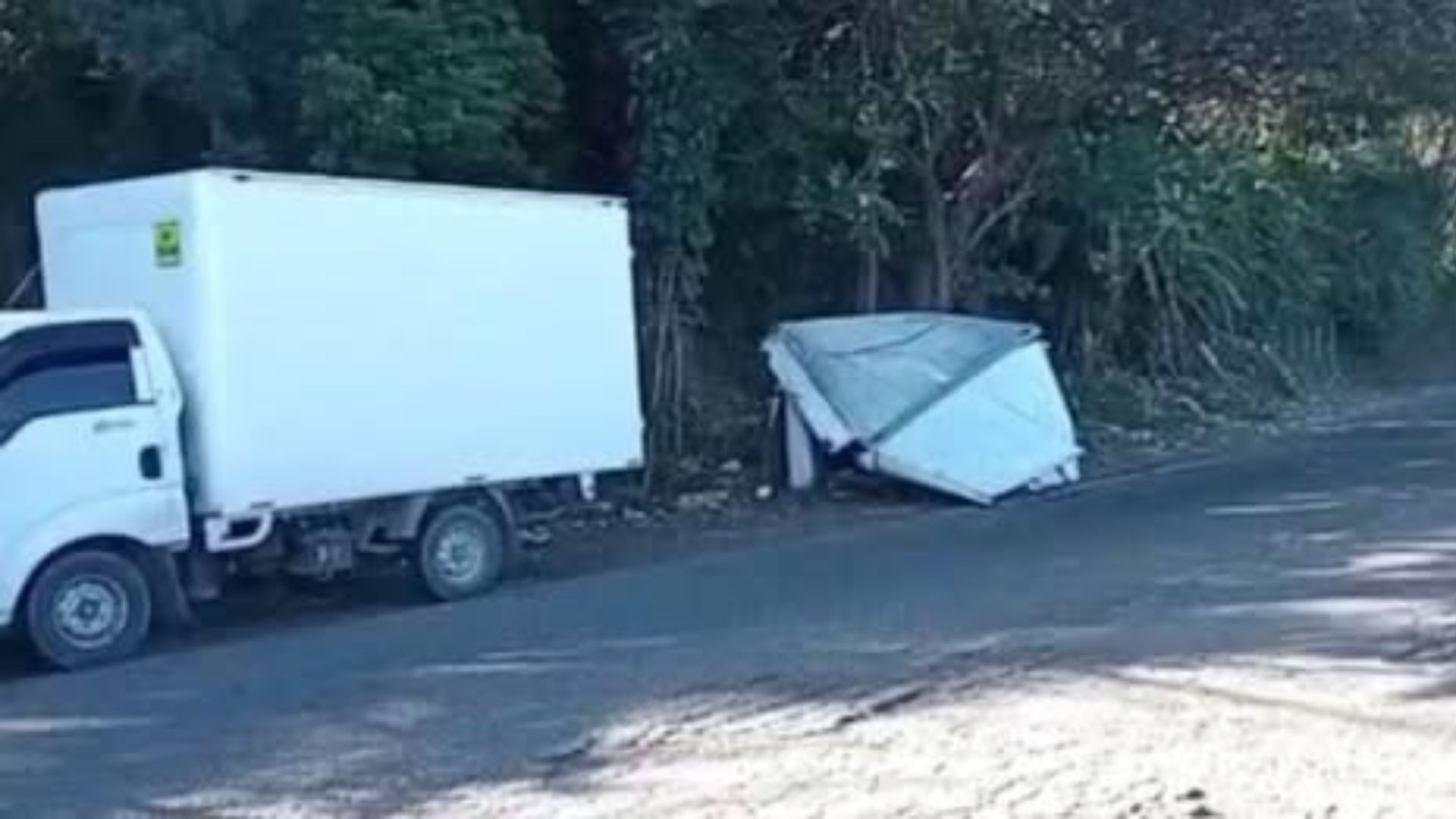 Muere conductor salvadoreño que días antes se accidentó en la carretera al sur