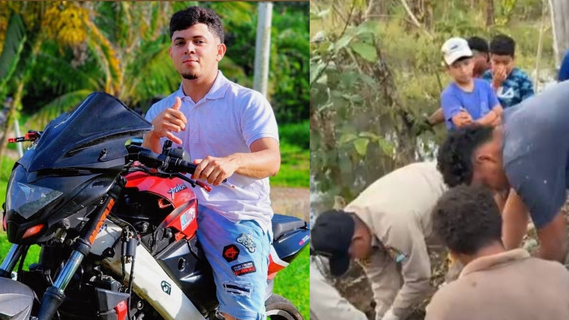 '¿Por qué vos David?': así fue accidente donde murió joven en Santa Cruz de Yojoa