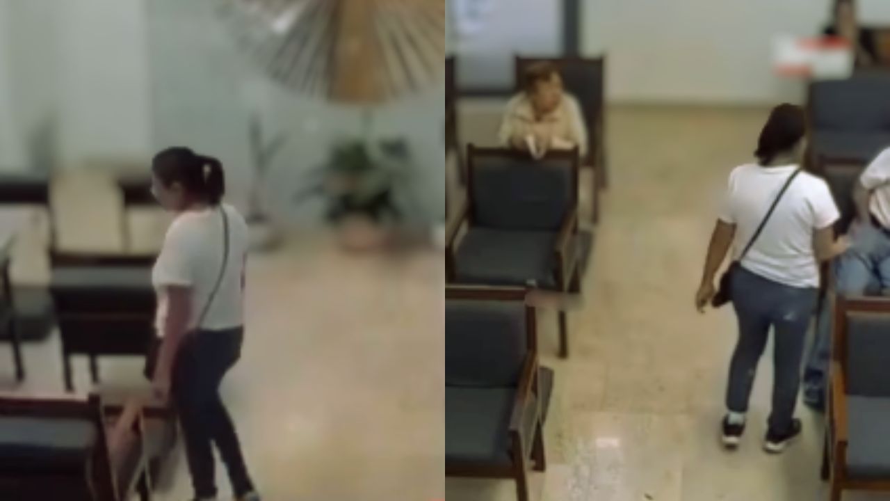 Vídeo: Mujer extorsionó a ancianos mientras rezaban dentro de una Iglesia