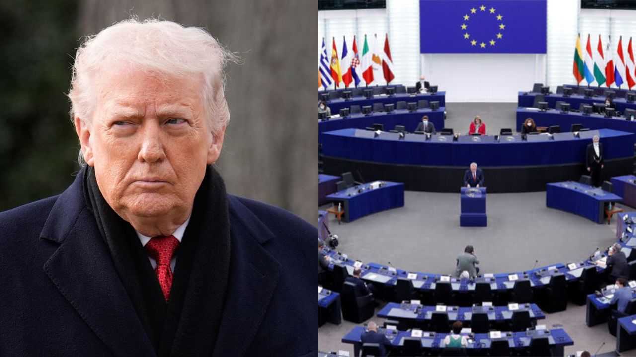 Parlamento Europeo amenaza con congelar el pacto comercial con EE. UU. por los aranceles