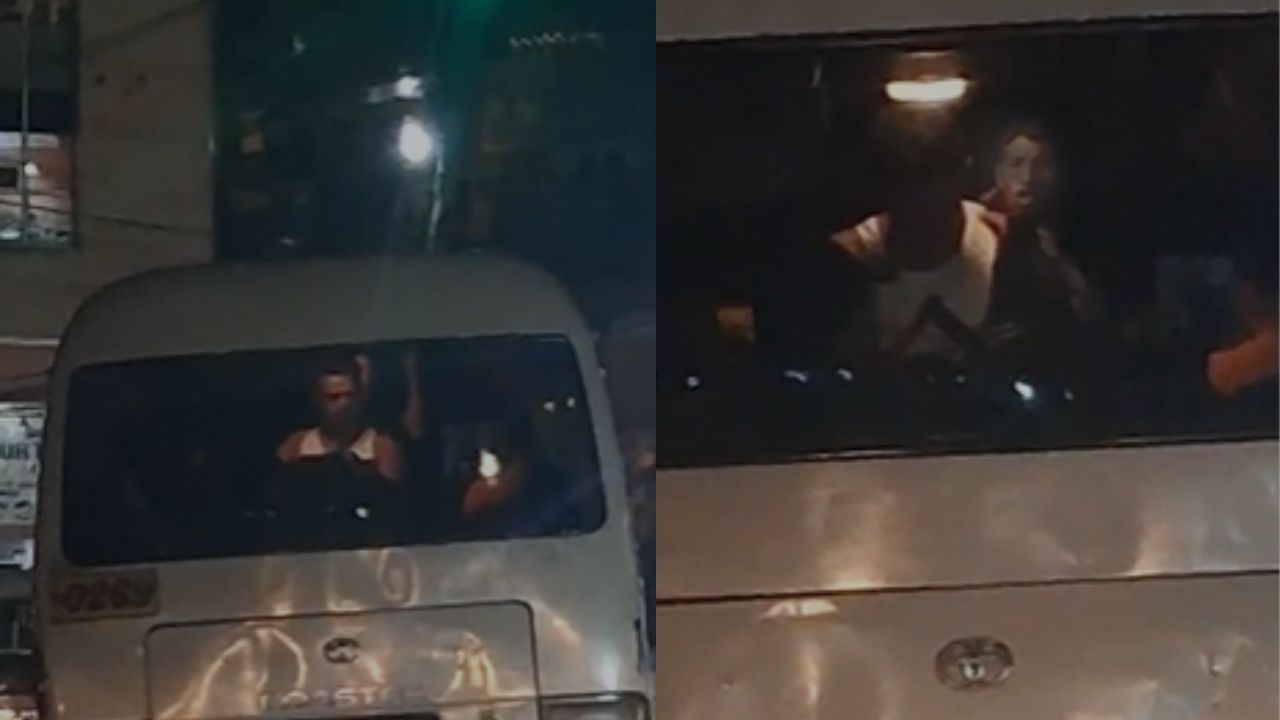 Imagen de Video desde ángulo estratégico capta asalto a pasajeros de rapidito en Comayagüela