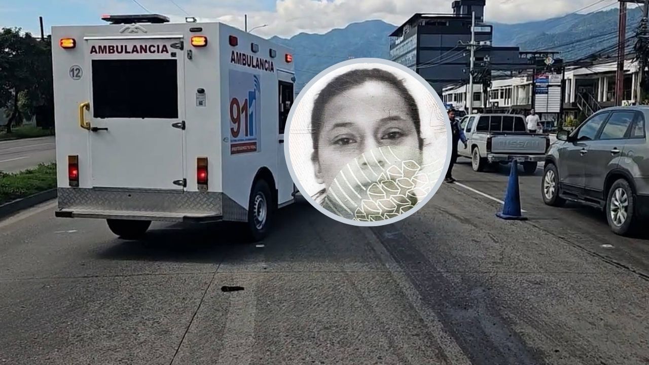 Una joven muere y su padre sale herido en fatal accidente en San Pedro Sula
