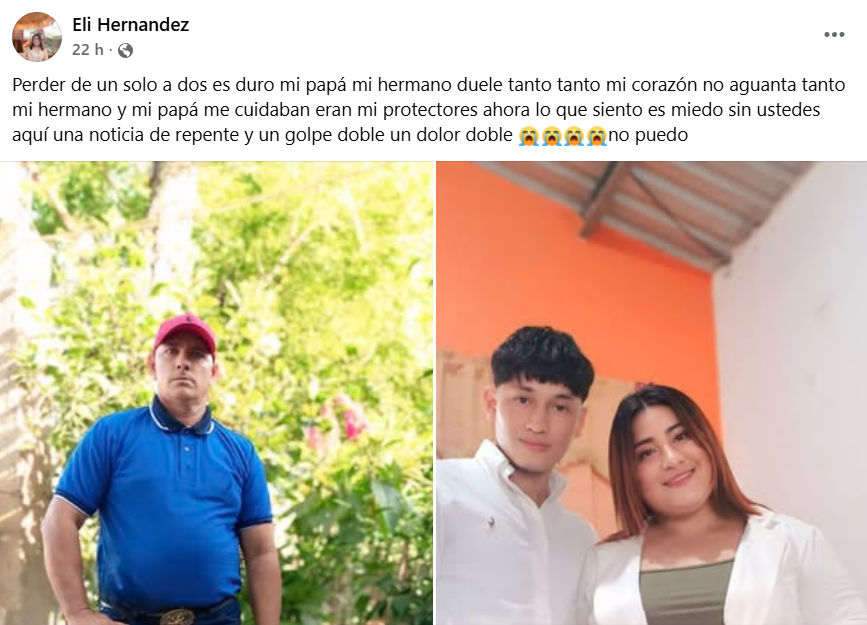 Captura de pantalla de la publicación