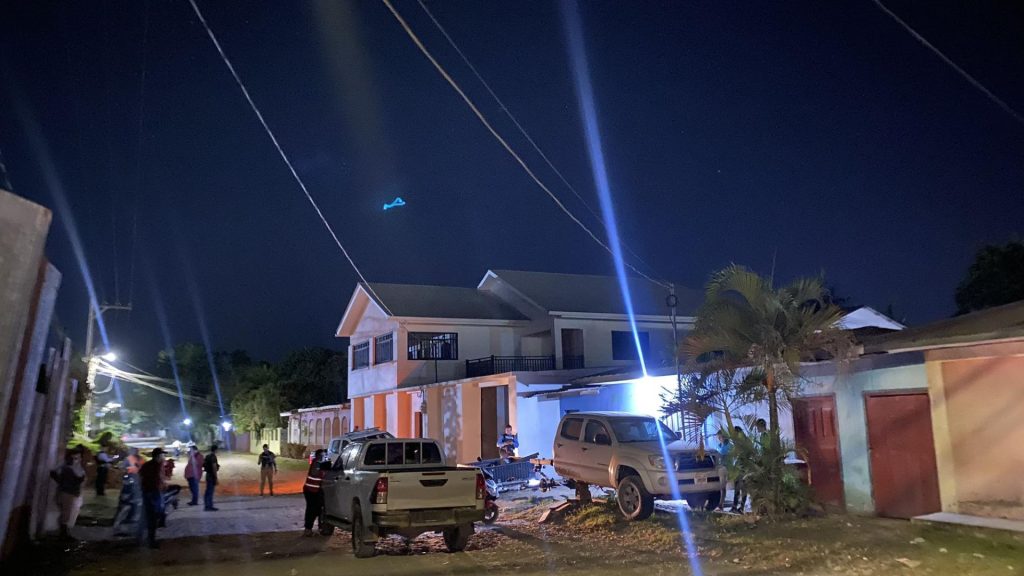 Calle y casa en Tocoa