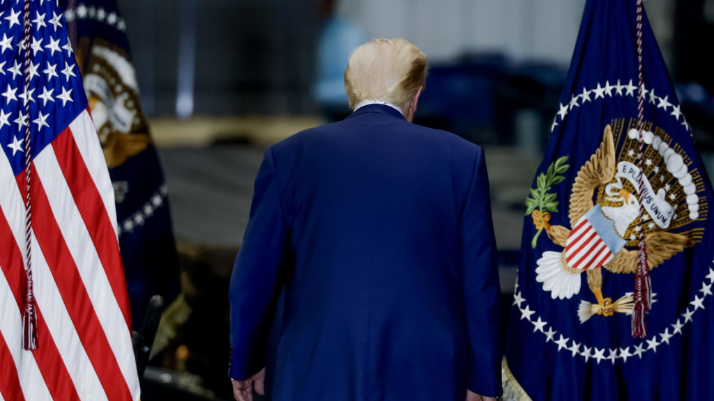 Donald Trump en la Casa Blanca