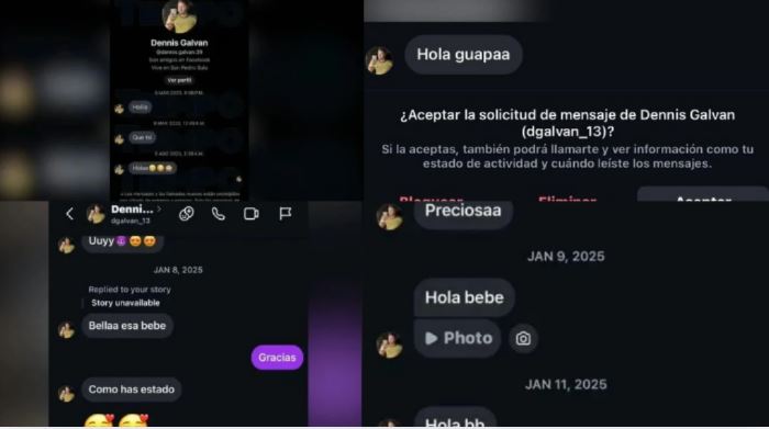 Imagen de 'Bella esa bebé', salen a la luz conversaciones de Galván con sus víctimas