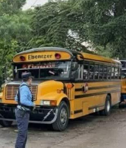 La ruta de buses de la colonia Ebenezer paralizó sus operaciones tras el rapto del despachador.
