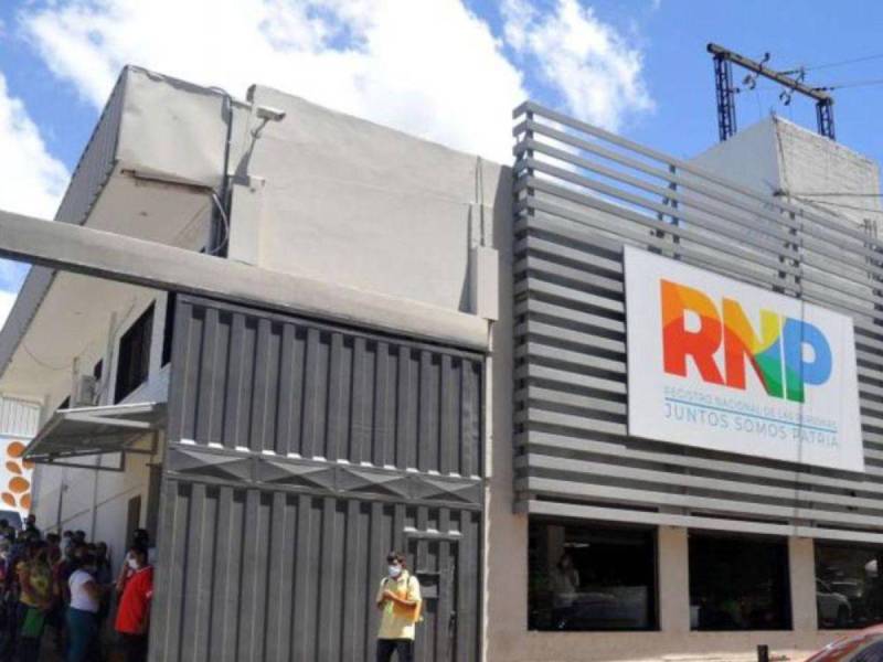 Parte exterior del RNP