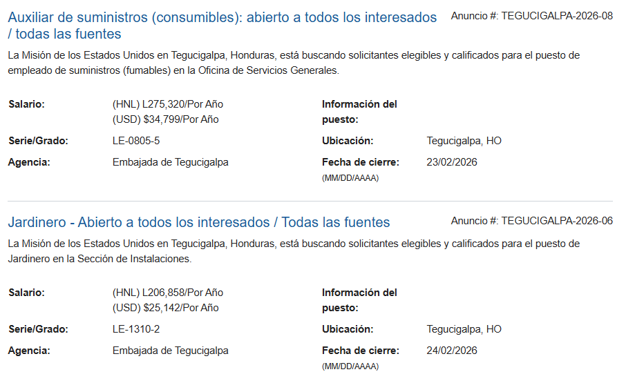 Captura de pantalla de la publicación