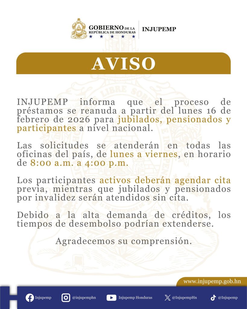 Comunicado del Injupemp