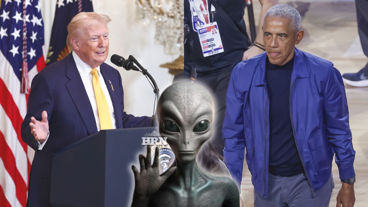 Trump acusa a Barack Obama de filtrar información clasificada sobre extraterrestres