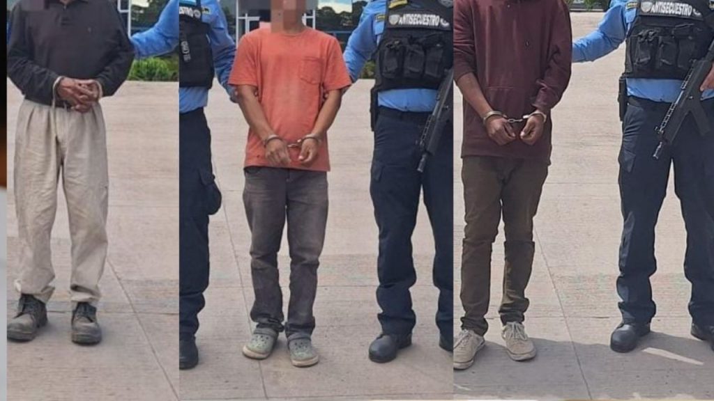 DPI captura a tres hombres por agresión sexual agravada