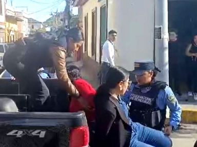 VIDEO: Capturan a tres mujeres por muerte de bebé en guardería en Copán