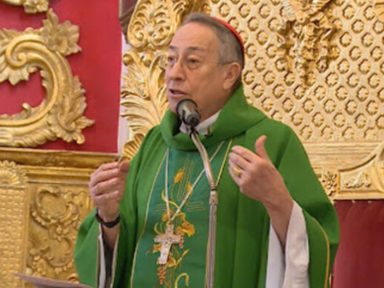 Cardenal urge a defender la vida y promover la reconciliación frente a la violencia