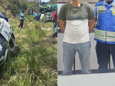 Nuevo giro: Esto pasó con conductor de bus acusado por muerte de policías en la CA-11