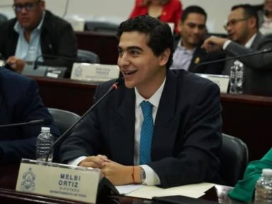 'Gana el pueblo': la primera iniciativa que presentó el diputado más joven de Honduras