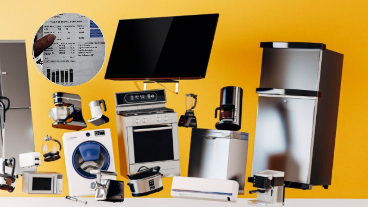 ¿Cómo ahorrar en energía eléctrica en el hogar? Electrodomésticos que disparan tu recibo