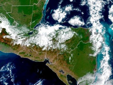 Ingreso de frente frío y masa de aire frío dejará lluvias en siete departamentos de Honduras