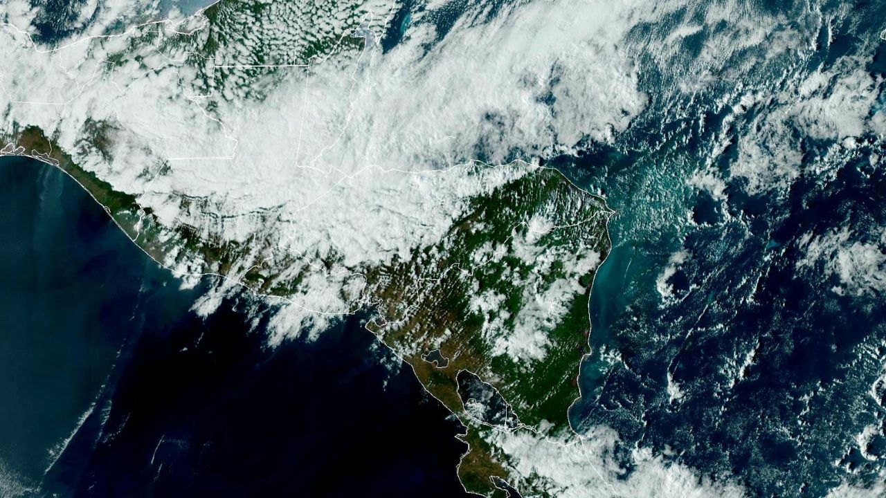 Frente frío dejará lluvias y descenso en la temperatura en Honduras este martes