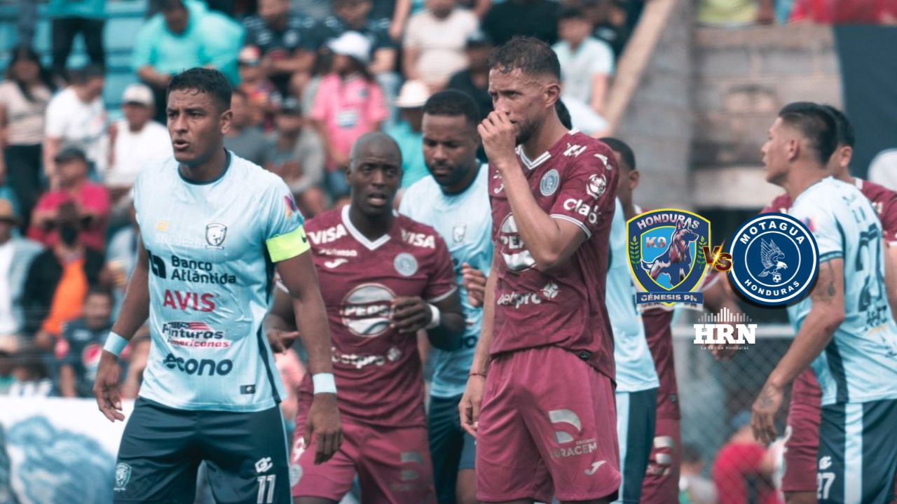 Génesis vs Motagua en vivo: Marcador, minuto a minuto Liga Nacional de Honduras
