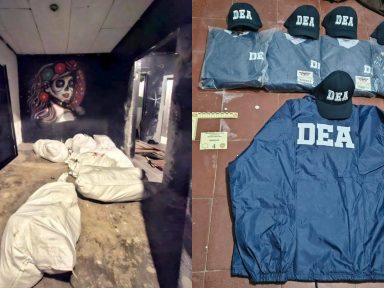 Indumentaria de la DEA y arsenal de guerra: lo que ocultaban viviendas allanadas