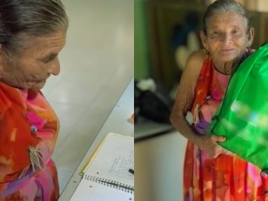 Nunca es tarde: Abuelita sorprende al iniciar sus estudios de primaria, en Yoro