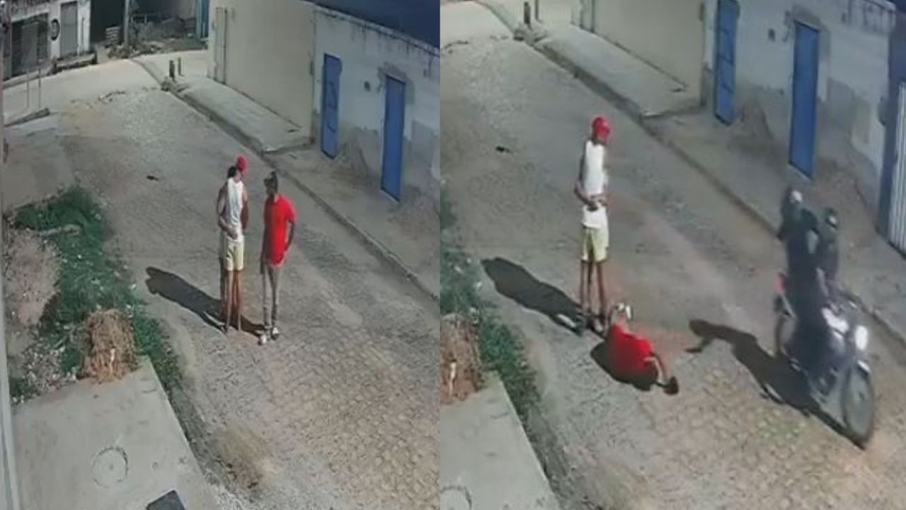 Imagen de VIDEO: Matan a hombre cuando  conversaba con su amigo y novia