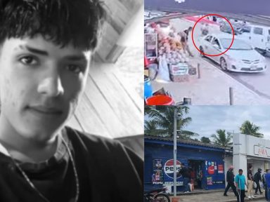 Sale a la luz video del accidente en moto donde murió joven en Talanga