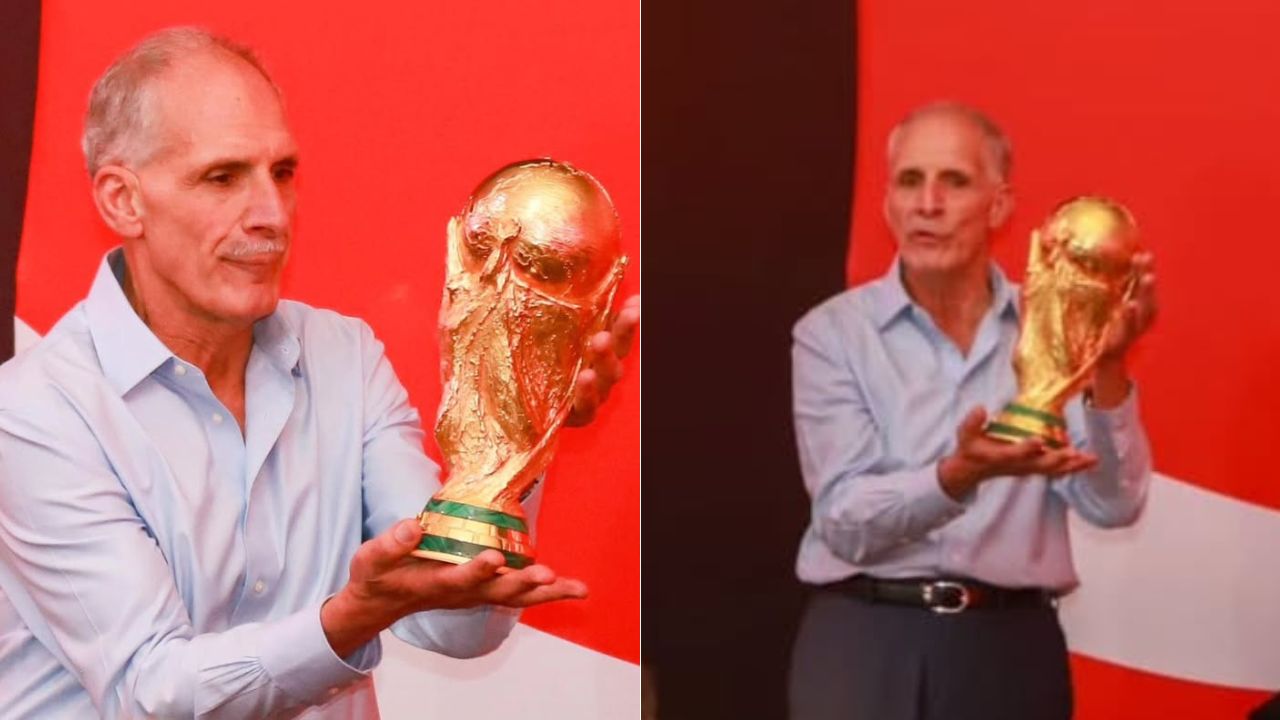 El sentido mensaje de Nasry Asfura a los hondureños al recibir la Copa del Mundo