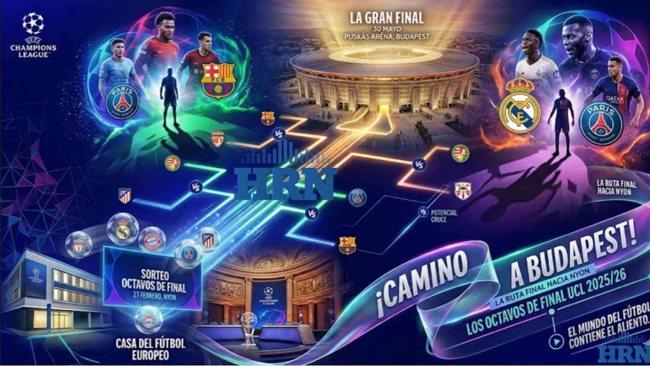 Imagen de Sorteo de la Champions League: los cruces de octavos rumbo a Budapest