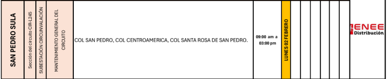 Lista de colonias que no tendrán luz pasado mañana