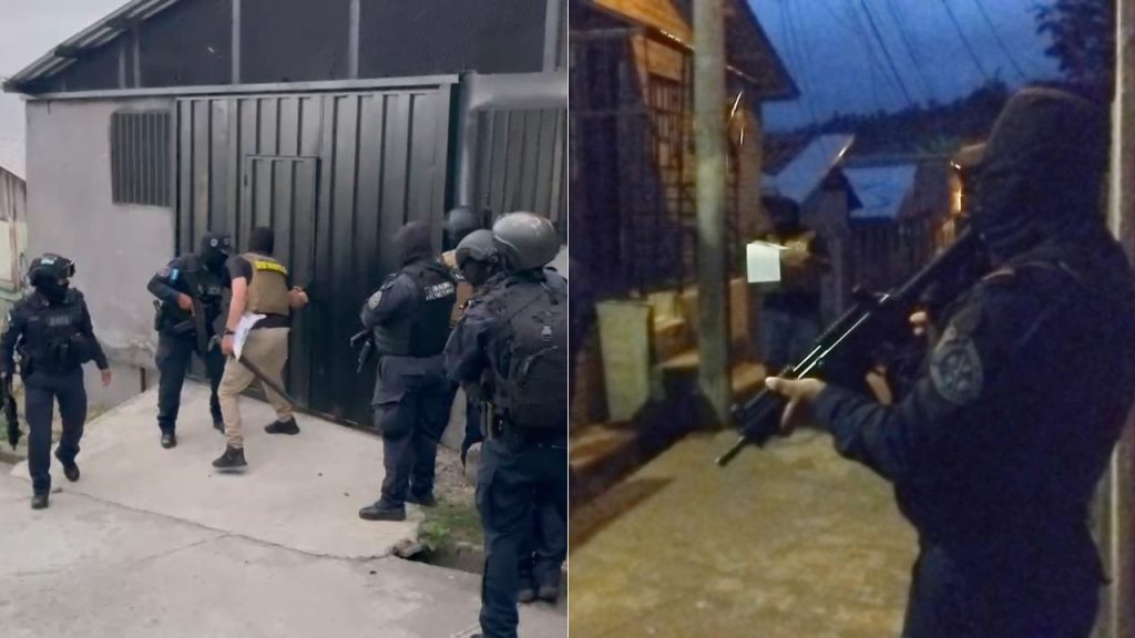 Lugares de allanamientos