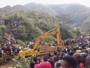 Imagen de Catastrófico derrumbe en mina del Congo causa más de 300 muertos