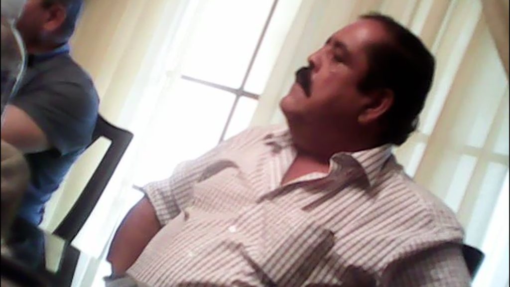 Captura de pantalla del narcovideo de Carlos Zelaya