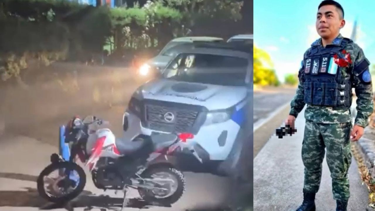 Imagen de 'No lo puedo creer': así era Joche, militar que murió al esquivar un bache