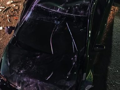 Imagen de VIDEO: Esto se sabe de conductor de vehículo volcado tras caer desde puente en bulevar Morazán