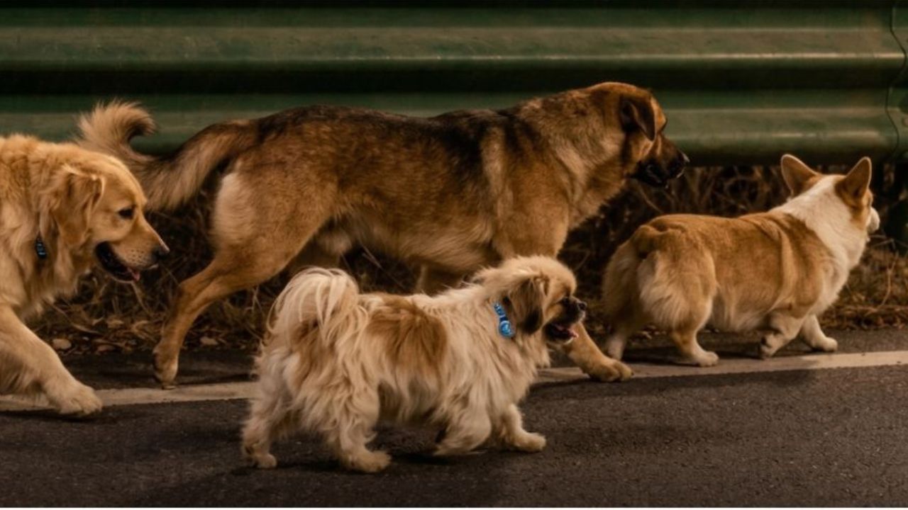 Imagen de 7 perros escapan de sus captores y vuelven a casa guiados por un valiente corgi